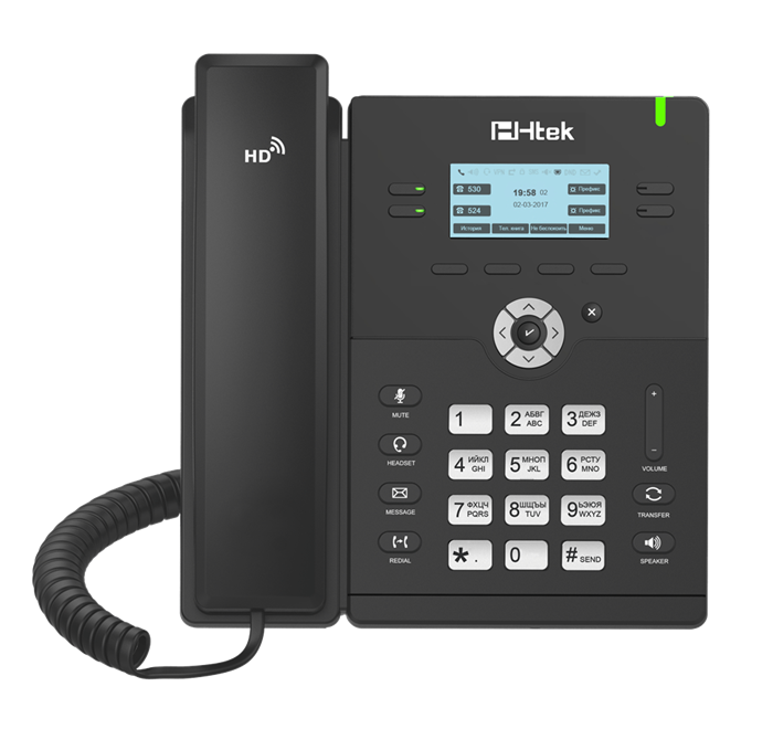Htek UC912G RU - стационарный IP-телефон