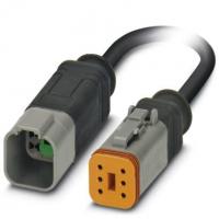 Phoenix contact 1415036 SAC-6P-DTMS/ 0,6-PUR/DTFS Кабель для датчика / исполнительного элемента