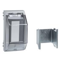 Schneider Electric ISM10957 АДАПТОР ПОД ДВА 18ММ МОДУЛЯ, ПОД АЛЮМ