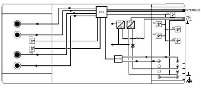 Phoenix contact 2862068 IBS IL 24 BK-LK-2MBD-PAC Устройство сопряжения с шиной