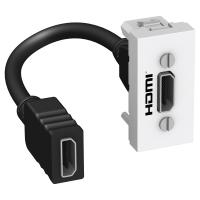 Schneider Electric ALB44373 РОЗЕТКА HDMI БЕЛАЯ
