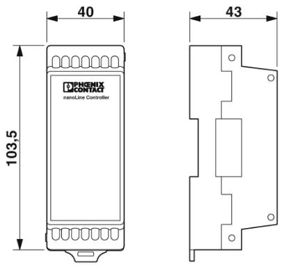 Phoenix contact 2400079 NLC-040-024D-04I-02QRD-05A Базовый модуль