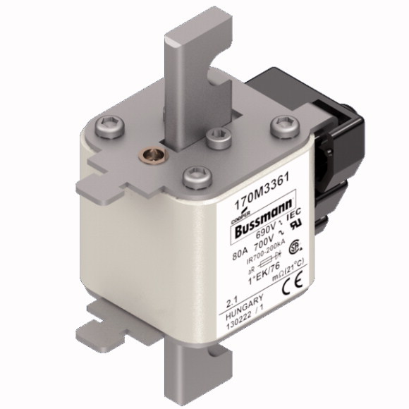 170M3361 Быстрый предохранитель 80A 690V 1*EK/76 AR UC