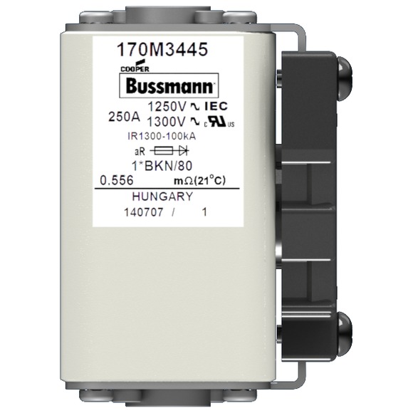 170M3448 Быстрый предохранитель 400A 1250V 1*BKN/80 AR CU