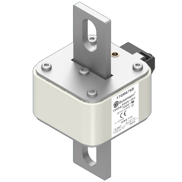 170M6768 Быстрый предохранитель 1500A 690V 3FKE/115 AR UC