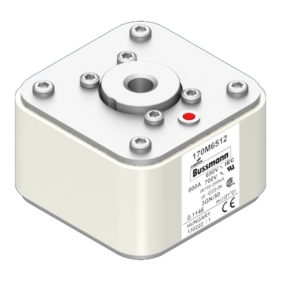 170M6512 Быстрый предохранитель 800A 690V 3GN/50 AR UC