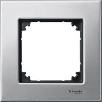 Schneider Electric MTN403160 MERTEN M-Elegance РАМКА металлическая 1 пост, ПЛАТИНА-СЕРЕБРО, SM