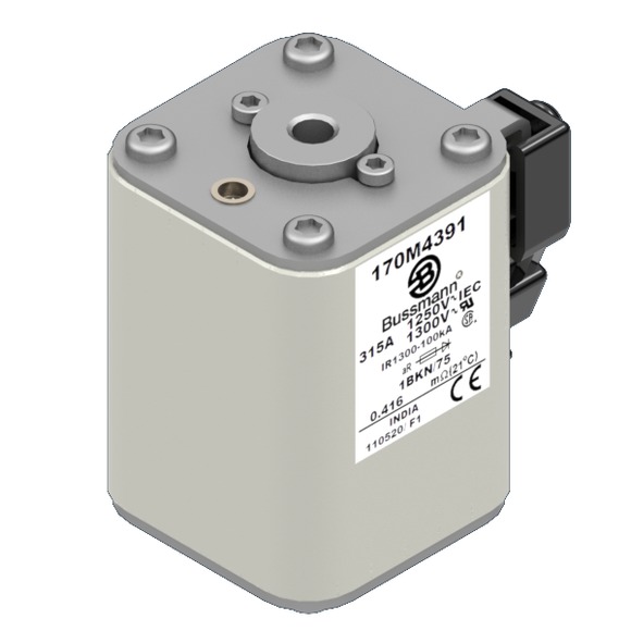 170M4391 Быстрый предохранитель 315A 1250V 1BKN/75 AR CU