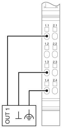 Phoenix contact 2861399 IB IL AO 1/U/SF-PAC Клеммы Inline