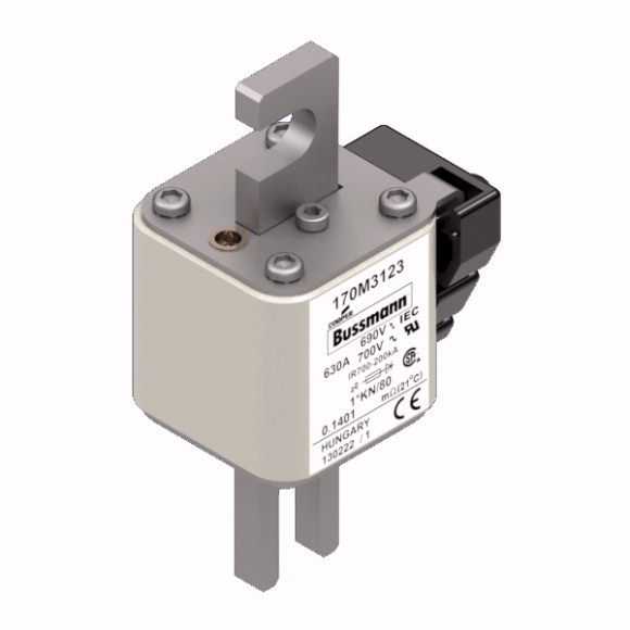 170M3123 Быстрый предохранитель 630A 690V 1*KN/80 AR UC