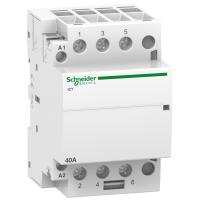 Schneider Electric A9C20643 МОДУЛЬНЫЙ КОНТАКТОР iCT40A 3НО 220/240В 60ГЦ