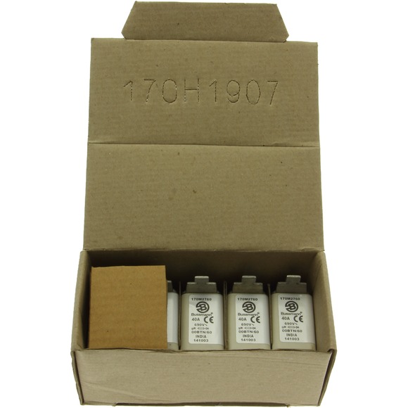 170M2760 Быстрый предохранитель 40A 690V 00BTN/60 GR