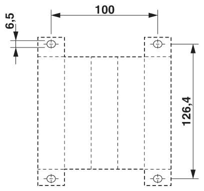 Phoenix contact 3260130 PTPOWER 95-3L/N/FE-F Клемма для высокого тока