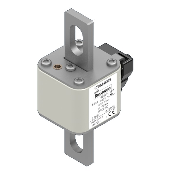 170M4665 Быстрый предохранитель 550A 690V 1FKE/90 AR UC