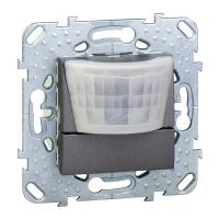 Schneider Electric MGU5.524.12ZD UNICA TOP ДАТЧИК ДВИЖЕНИЯ,40-300Вт,без нейтр. провод.,2-пров. подключ., ГРАФИТ