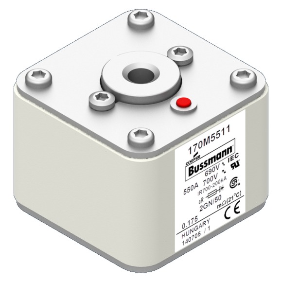 170M5511 Быстрый предохранитель 550A 690V 2GN/50 AR UC
