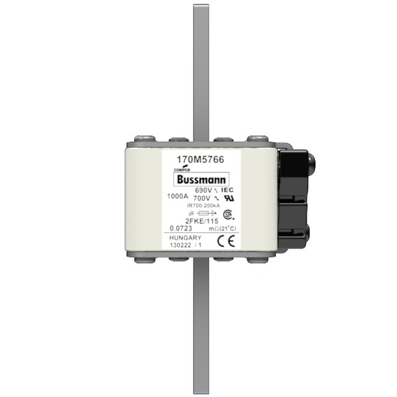 170M5766 Быстрый предохранитель 1000A 690V 2FKE/115 AR UC