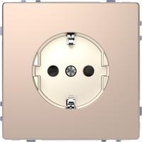 Schneider Electric MTN2300-6051 MERTEN D-Life РОЗЕТКА 16А с з/к и шторками, ШАМПАНЬ