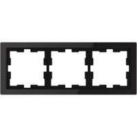 Schneider Electric MTN4030-6503 MERTEN D-Life РАМКА 3-постовая, ЧЕР. ОНИКС