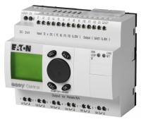 106397 Компактный контроллер , 24VDC , 12DI (из которых 4 AI ) , 6DO (R) , 1AO , CAN, дисплей (EC4P-221-MRAD1)