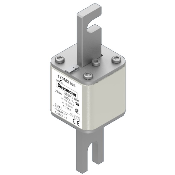 170M3166 Быстрый предохранитель 250A 690V 1*/110 AR UC