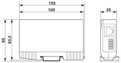 Phoenix contact 2882925 DT-TELE-RJ45 Устройство защиты от перенапряжений