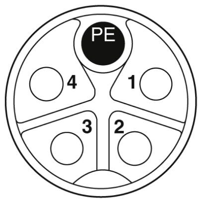 Phoenix contact 1414789 SAC-5P- 3,0-PUR/M12FSK PE SH Силовой кабель