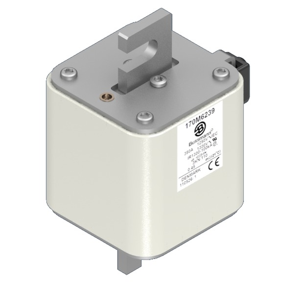 170M6239 Быстрый предохранитель 350A 1250V 3KN/110 AR CU