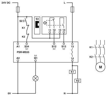 Phoenix contact 2904957 PSR-MS55-1NO-1DO-24DC-SC Реле безопасности