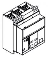 ABB 1SDA074132R1 Комплект силовых выводов стационарного выключателя F на нижние выводы E4.2 F 3шт