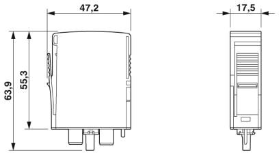 Phoenix contact 2800676 VAL-MS-T1/T2 175/12.5 ST Штекерный модуль для защиты от перенапряжений, тип 1/2