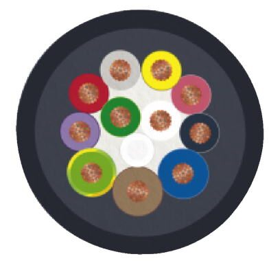 Phoenix contact 1684030 RCK-TWUM/BL12/ 5,0PUR-U Магистральный кабель