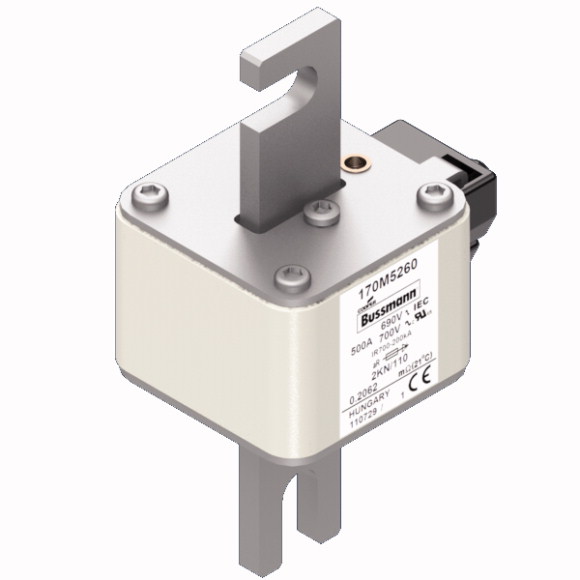 170M5260 Быстрый предохранитель 500A 690V 2KN/110 AR UC