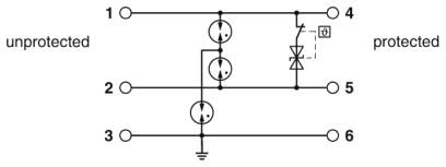 Phoenix contact 2908439 TTC-6-2-HC-24DC-PT-I Устройство защиты от перенапряжений