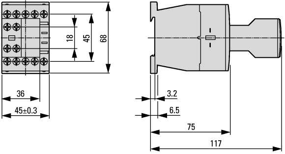 276985 DILMP20(24VDC) КОНТАКТОР MOELLER / EATON (арт.276985)