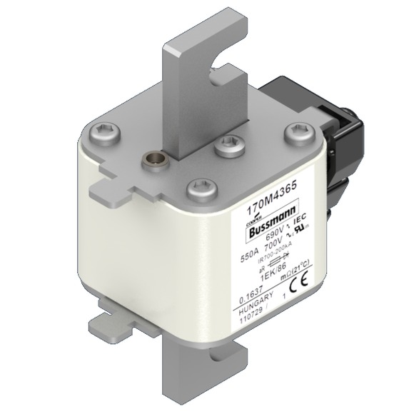 170M4365 Быстрый предохранитель 550A 690V 1EK/86 AR UC