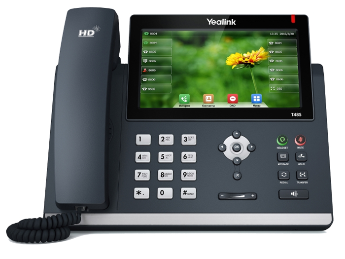 Yealink SIP-T48S - стационарный IP-телефон