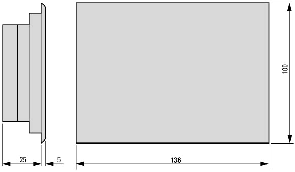 153524 панель оператора , 24VDC , 3,5" , TFT, цветная , Ethernet, SWDT , PLC (XV-102-BE-35TQRC-10)