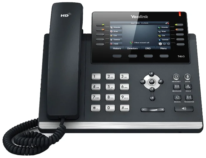 Yealink SIP-T46G - стационарный IP-телефон