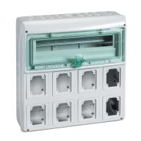 Schneider Electric 13182 ЩИТ KAEDRA IP65 18МОД. + 8ОТВ.