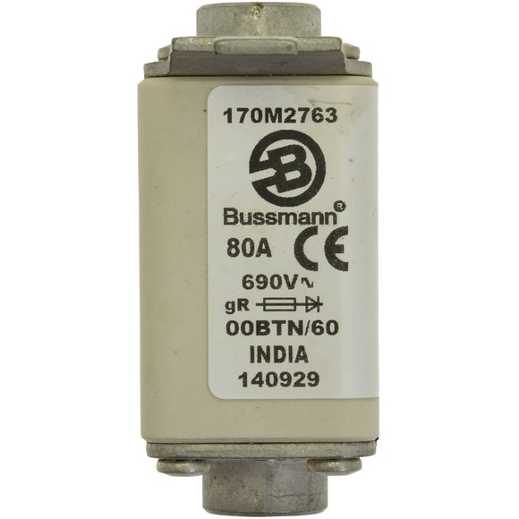 170M2762 Быстрый предохранитель 63A 690V 00BTN/60 GR
