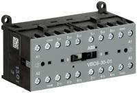 ABB GJL1213901R0011 Миниконтактор реверсивный VBC6-30-01-01 9А(400В AC3) катушка 24В DС