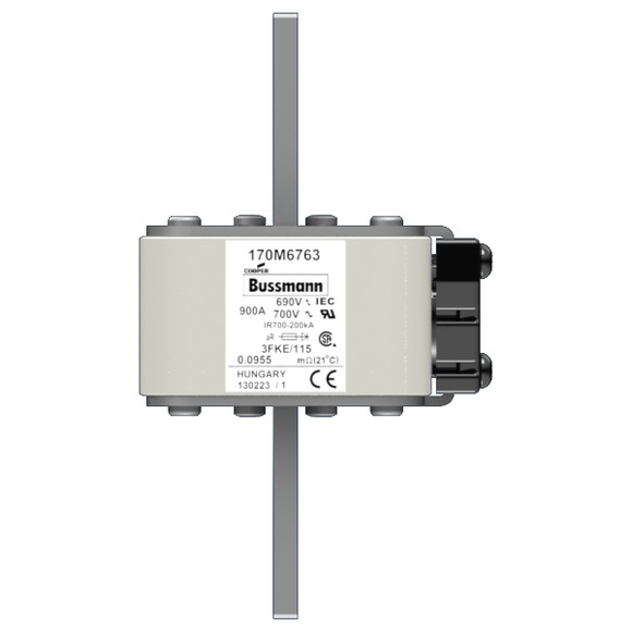 170M6763 Быстрый предохранитель 900A 690V 3FKE/115 AR UC