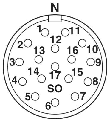 Phoenix contact 1619404 CA-17S1N12T006S Кабельный соединитель