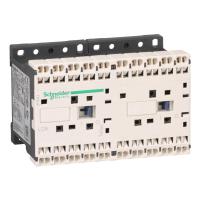 КОНТАКТОР РЕВЕРС. K 3P, 9 A, НЗ, 230V 50/60 ГЦ, МЕХ. БЛОКИРПРУЖИННЫЙ ЗАЖИМ,