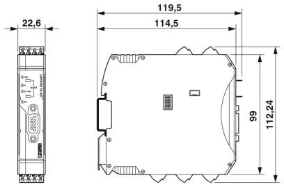 Phoenix contact 2316362 GW PL DP/HART Преобразователь протоколов