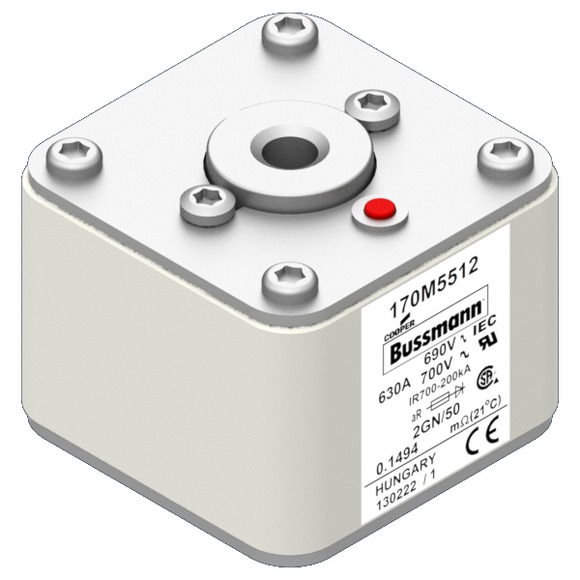 170M5512 Быстрый предохранитель 630A 690V 2GN/50 AR UC