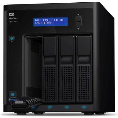 Сетевое хранилище WD My Cloud Pro WDBKWB0400KBK-EEUE