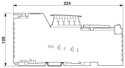 Phoenix contact 2727378 IB IL 400 ELR R-3A Клеммы Inline
