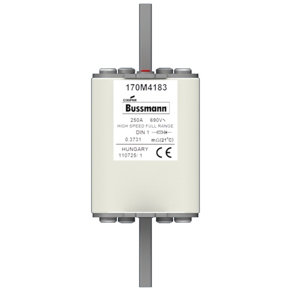 170M4183 Быстрый предохранитель 250A 690V DIN 1 GR